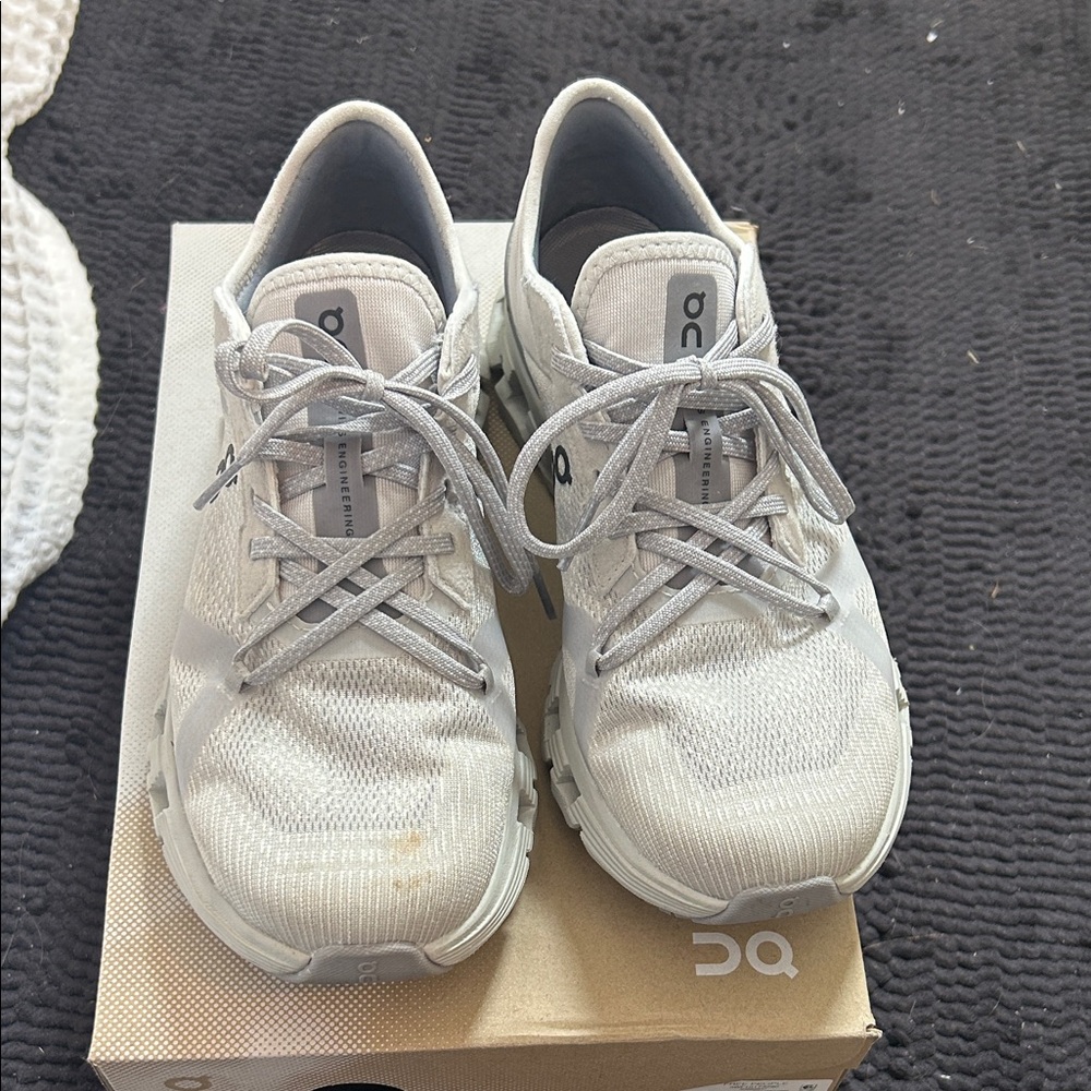 On Running Gray Athletic Shoes